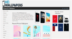 Desktop Screenshot of iphonehdwallpapers.net