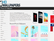 Tablet Screenshot of iphonehdwallpapers.net